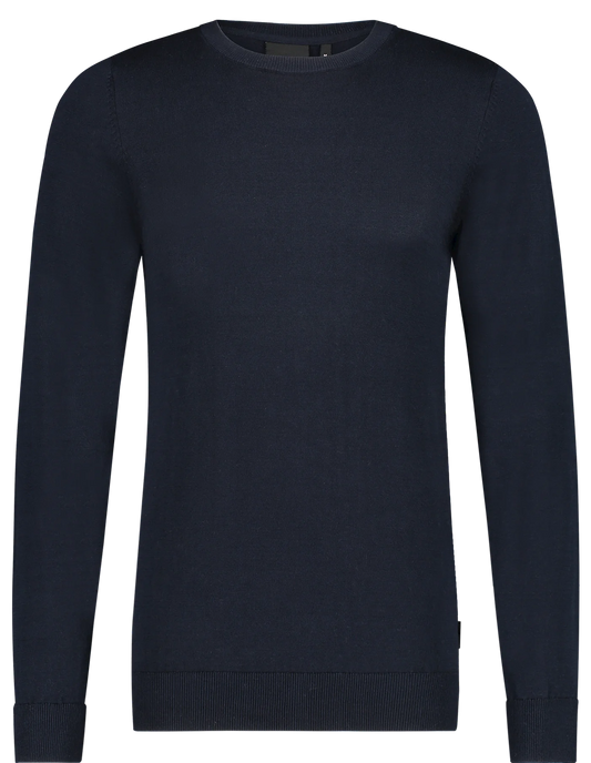 Saint Steve BART DARK NAVY trui ronde hals