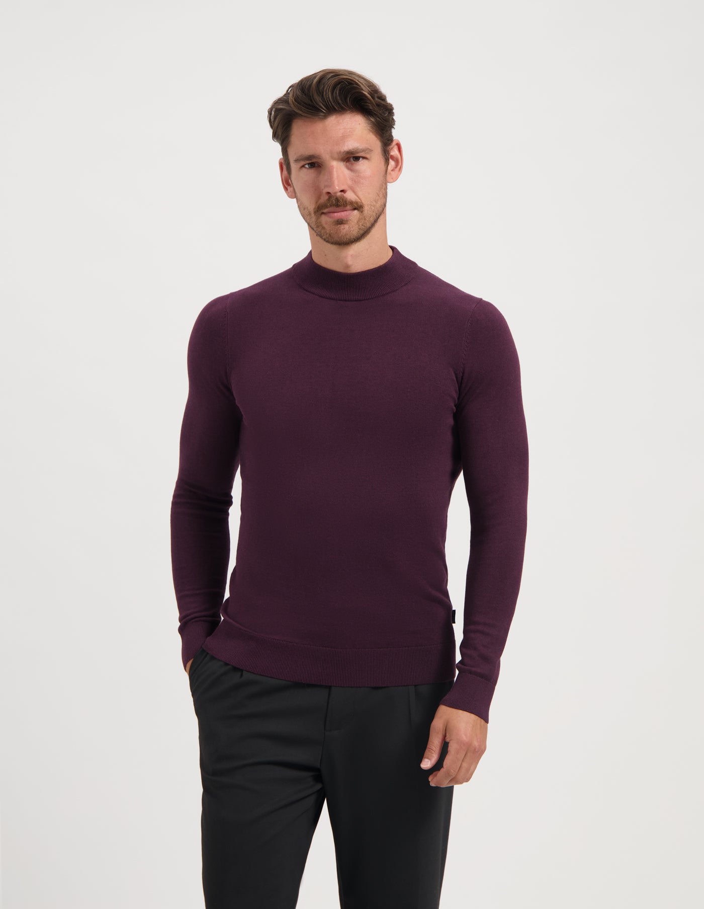 Saint Steve pull BEN kleur plum