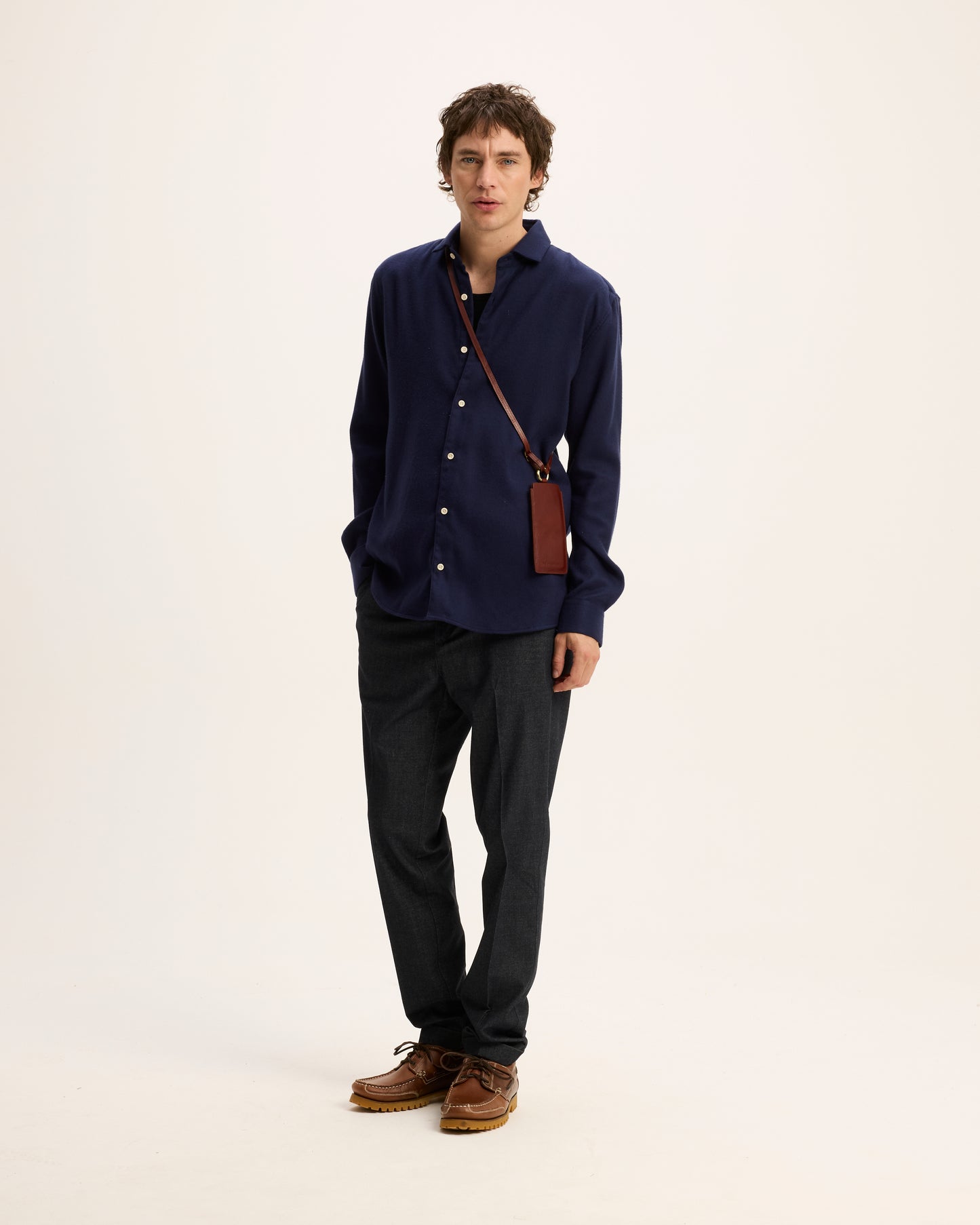 The Goodpeople hemd STORM kleur 7800 navy