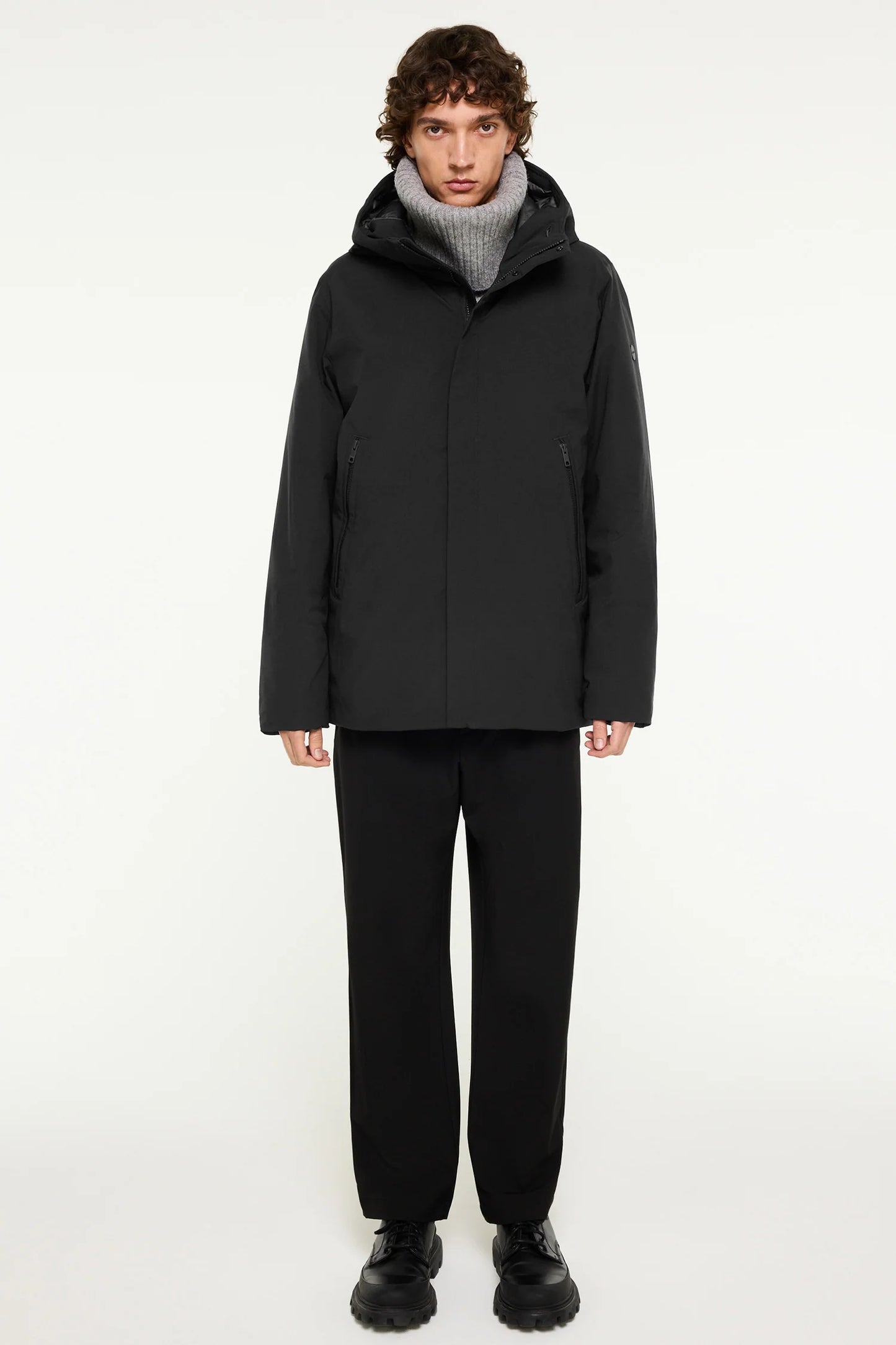 Elvine parka Vhinner kleur zwart